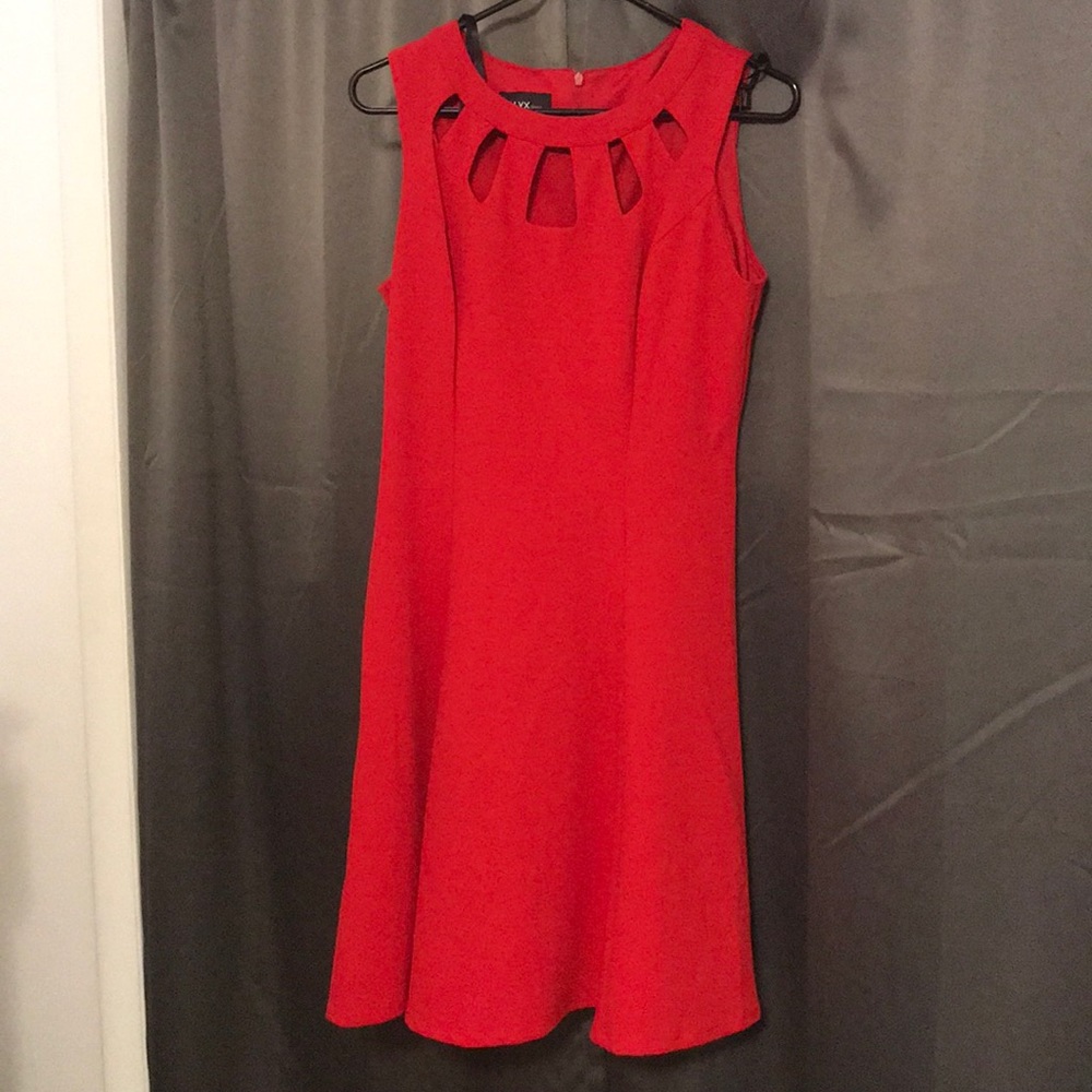Red dress
